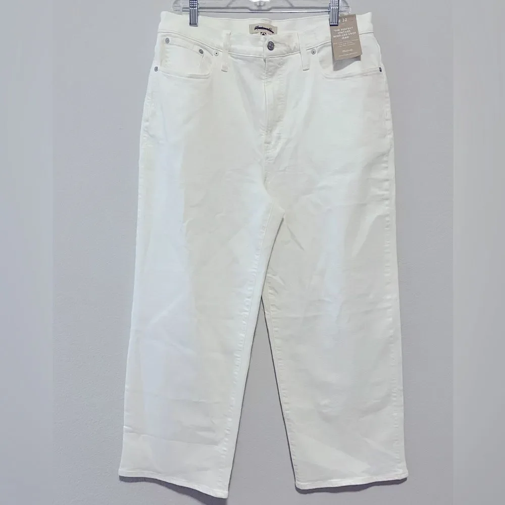 Madewell Women's High Rise Jeans - White - Picture 11 of 16